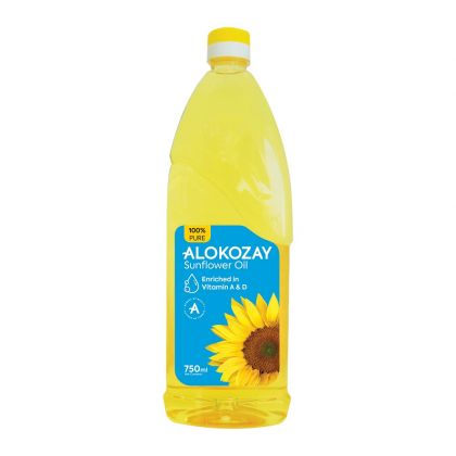 100% Pure Sunflower Oil 750 Ml / زيت عباد الشمس 750 مل