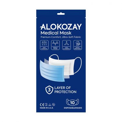 Medical Face Mask - Blue - 10 Pcs