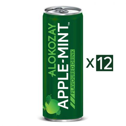 تفاح  نعناع - 250 مل - عبوة من 12 قطع / Apple-Mint Flavoured Drink - 250 Ml  X Pack Of 12