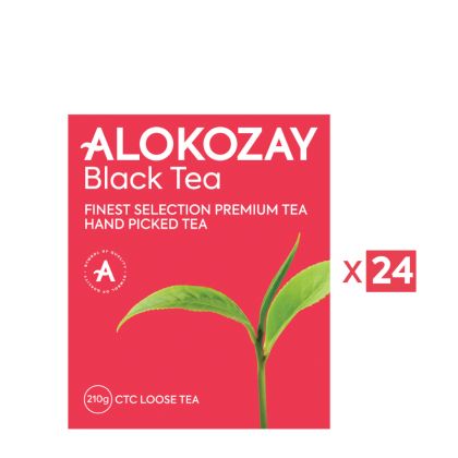 Ctc Loose Black Tea 210 Grams X Pack Of 24