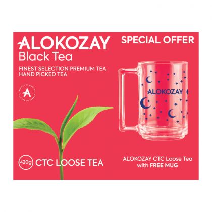 Ctc Loose Black Tea 420 Grams + Free Mug