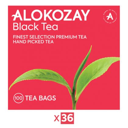 أكياس الشاي الأسود   100-Tea X 36 (الكرتون الرئيسي) / Black Tea - 100 Tea Bags X Pack Of 36 