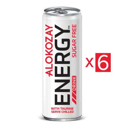 Energy Drink - Sugar Free - 250 Ml X 6 Cans