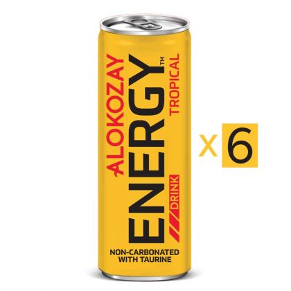 Energy Drink - Tropical - 250Ml X Pack Of 6