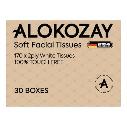 Soft Facial Tissues - 170 Sheets X 2 Ply X Pack Of 30 Boxes