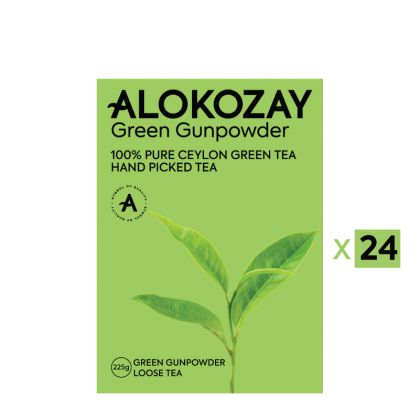 Green Gunpowder Loose Tea - 225Gms X Pack Of 24