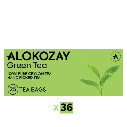 36 X 25 كيس شاي أخضر / Green Tea - 25 Tea Bags X Pack Of 36