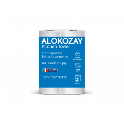 Multi Purpose Towel - 2 Rolls X 2 Ply X 60 Sheets