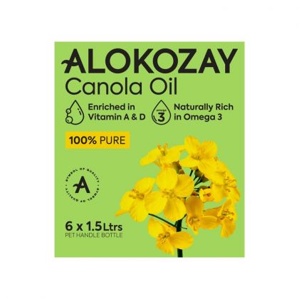 Canola Oil - 1.5 Ltrs X Pack Of 6 / زيت كانولا 1.5 لتر × عبوة من 6