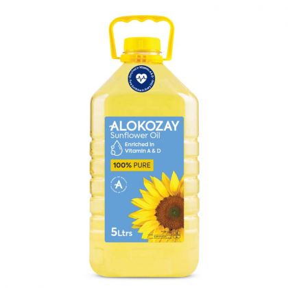 100% Pure Sunflower Oil 5 Ltrs