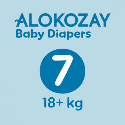 Baby Diapers - Size 7 (18+ Kg) 