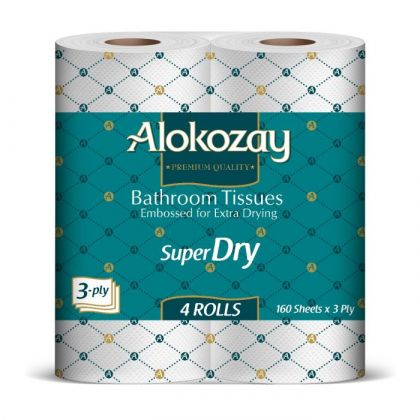 Bathroom Tissues 4 Rolls X 3 Ply
