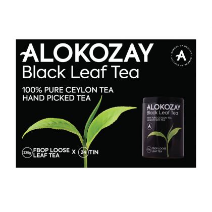  شاي قصدير 225 جم × عبوة من 24 / Fbop Loose Black Leaf Tin Tea 125Gms X Pack Of 24