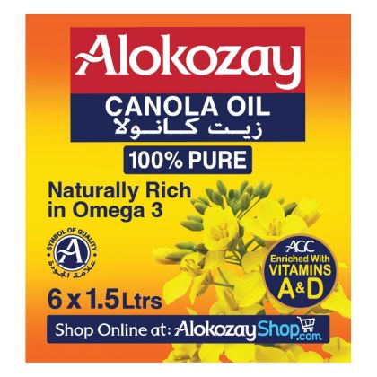 Canola Oil - 1.5 Ltrs X Pack Of 6