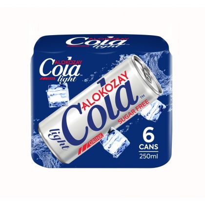 Cola Light Sugar Free 250Ml X Pack Of 6