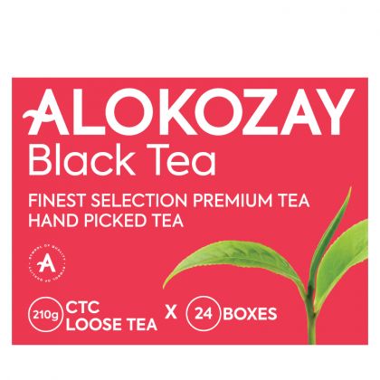 شاي سي تي سي 210 جم - عبوة من 24 / Ctc Loose Black Tea 210 Grams X Pack Of 24
