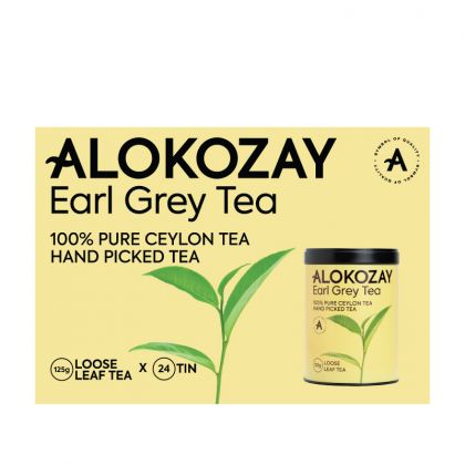 Earl Grey Loose Leaf Tin Tea 125 Grams X Pack Of 24