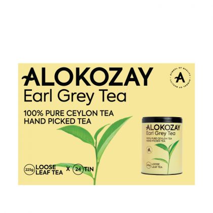 Earl Grey Loose Leaf Tin Tea 225 Gramsx Pack Of 24