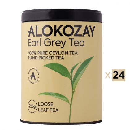 Earl Grey Loose Leaf Tin Tea 225 Gramsx Pack Of 24