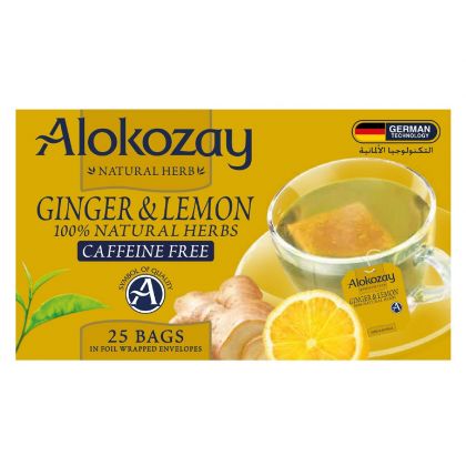 Ginger Lemon Tea - 25 Tea Bags