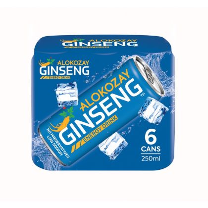 Ginseng Energy Drink 250Ml X Pack Of 6 Cans