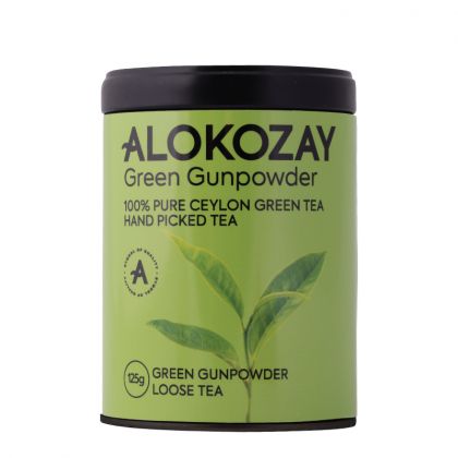 Green Gunpowder Loose Tin Tea 125 Grams