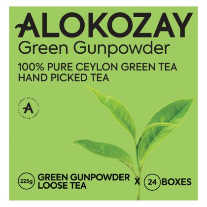 Green Gunpowder Loose Tea - 225Gms X Pack Of 24