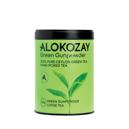 Green Gunpowder Loose Tin Tea 125 Grams