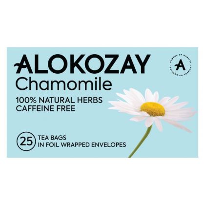 Herbal Camomile Tea - 25 Tea Bags In Foil Wrapped Envelopes