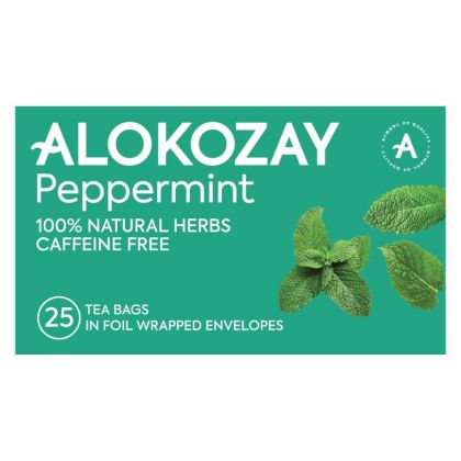 Peppermint Tea Bag - 25 Tea Bags In Foil Wrapped Envelopes / كيس شاي بالنعناع الفلفل - 25 كيس شاي