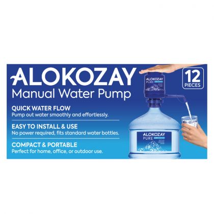 12 مضخة مياهعبوة من  / Manual Water Pump X 12 Pieces