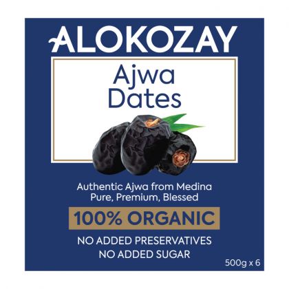 Authentic Ajwa Dates From Medina - 500 Grams X Pack Of 6