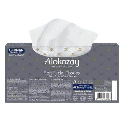 New Soft Facial Tissues - Car Tissues (Assorted Colour Boxes) - 70 Sheets X 2 Ply