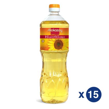 Sunflower Oil 1 Liter - Pack Of 15