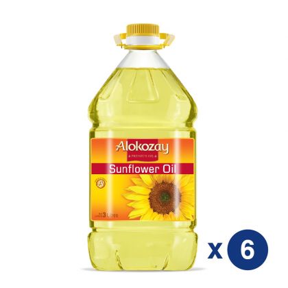 Sunflower Oil 3 Liters - Pack Of 6