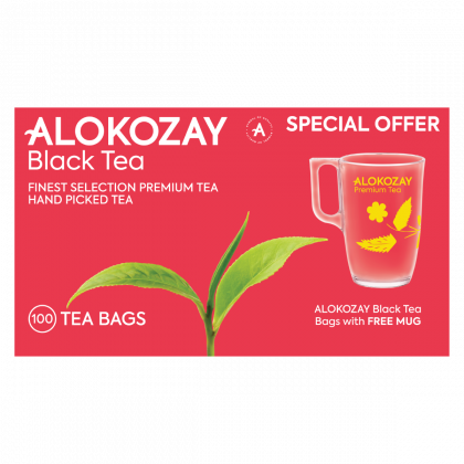 Black Tea - 100 Tea Bags + Free Mug