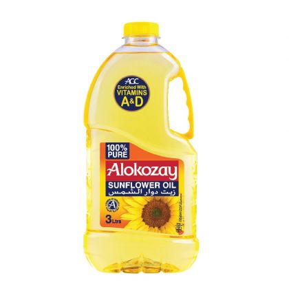 100% Pure Sunflower Oil 3 Ltrs