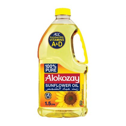 100% Pure Sunflower Oil 1.5 Ltrs
